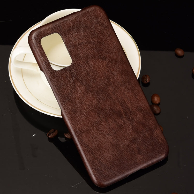 For Rakuten BIG S Shockproof Litchi Texture PC + PU + Flannel Case