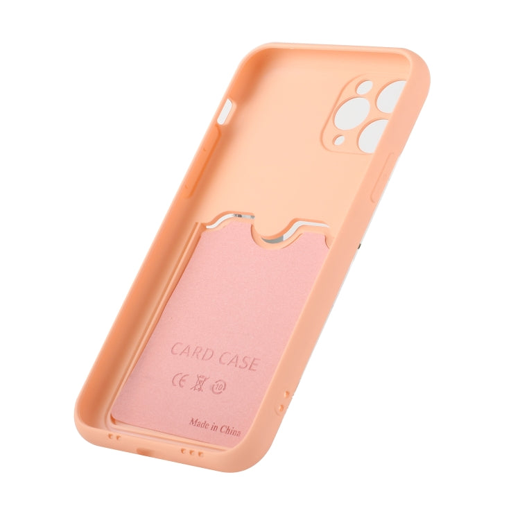 For iPhone 11 Pro Sliding Camera Cover Design TPU Protective Case with Card Slot