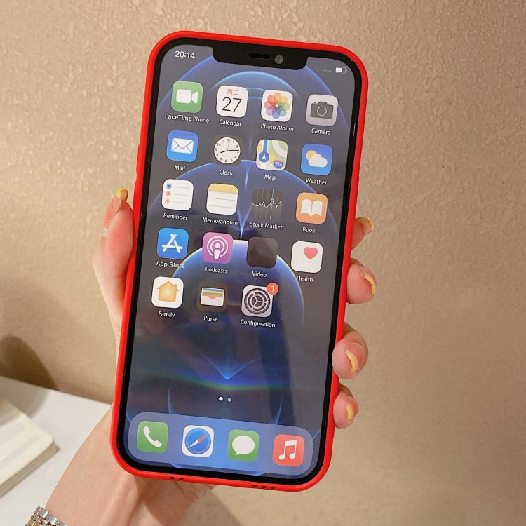 For iPhone 12 Pro Sliding Camera Cover Design TPU Protective Case with Card Slot