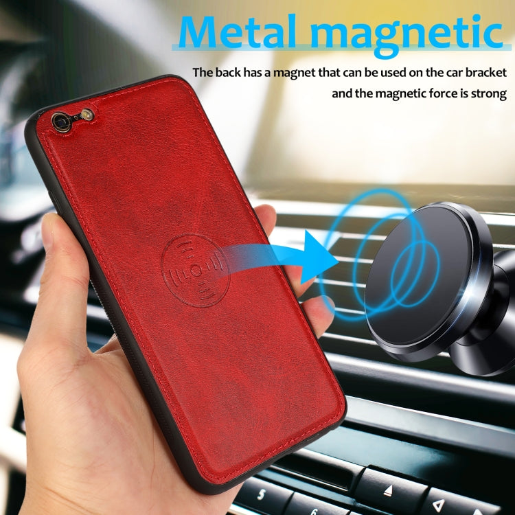 Calf Texture 2 in 1 Detachable Magnetic Back Cover Horizontal Flip Leather Case with Holder & Card Slots & Wallet & Photo Frame For iPhone 6s Plus / 6 Plus