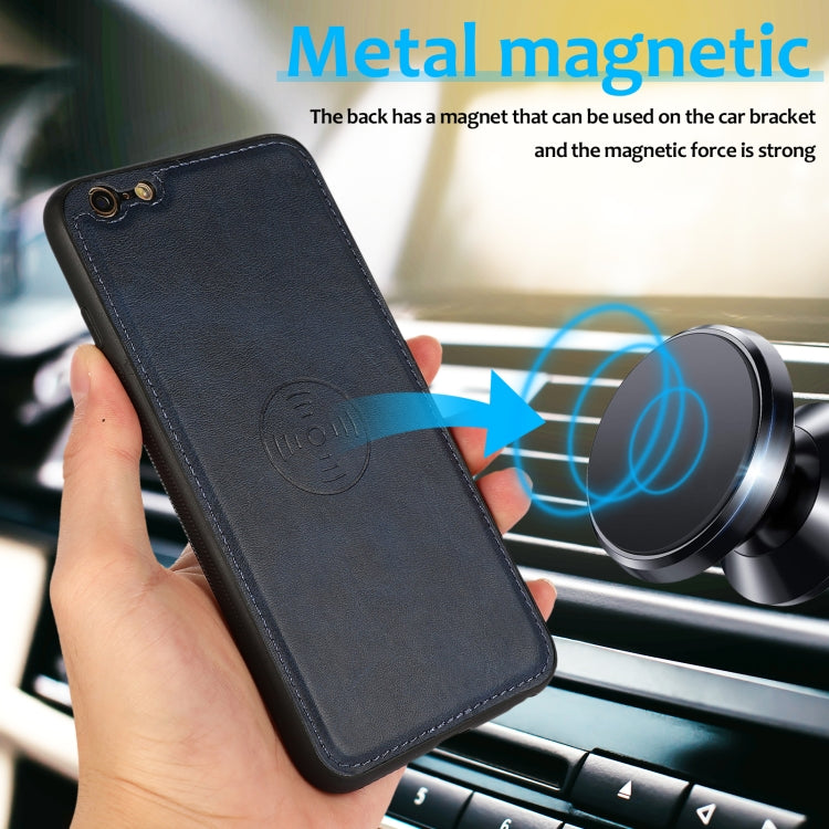 Calf Texture 2 in 1 Detachable Magnetic Back Cover Horizontal Flip Leather Case with Holder & Card Slots & Wallet & Photo Frame For iPhone 6s Plus / 6 Plus