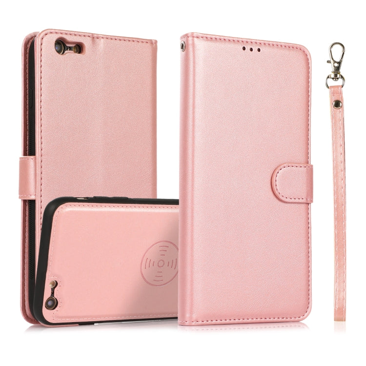 Calf Texture 2 in 1 Detachable Magnetic Back Cover Horizontal Flip Leather Case with Holder & Card Slots & Wallet & Photo Frame For iPhone 6s Plus / 6 Plus