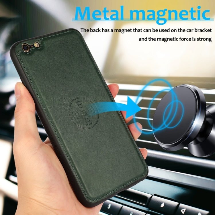 Calf Texture 2 in 1 Detachable Magnetic Back Cover Horizontal Flip Leather Case with Holder & Card Slots & Wallet & Photo Frame For iPhone 6s Plus / 6 Plus