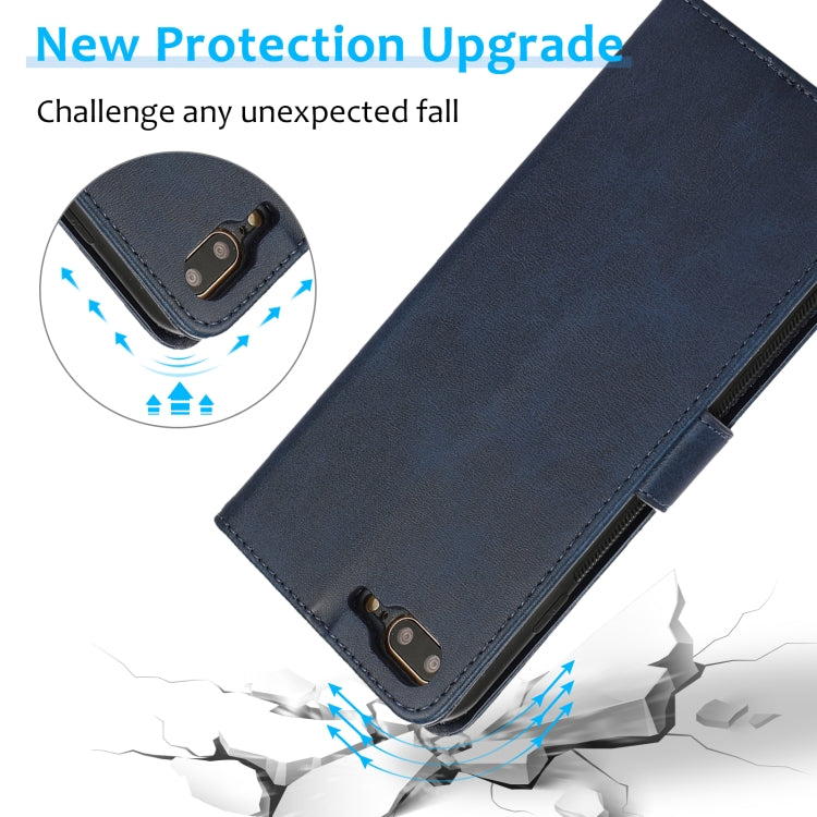 Calf Texture 2 in 1 Detachable Magnetic Back Cover Horizontal Flip Leather Case with Holder & Card Slots & Wallet & Photo Frame For iPhone 8 Plus / 7 Plus