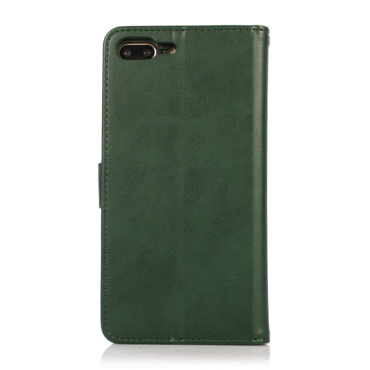 Calf Texture 2 in 1 Detachable Magnetic Back Cover Horizontal Flip Leather Case with Holder & Card Slots & Wallet & Photo Frame For iPhone 8 Plus / 7 Plus