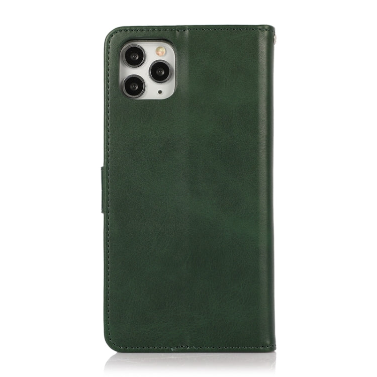 For iPhone 11 Pro Calf Texture 2 in 1 Detachable Magnetic Back Cover Horizontal Flip Leather Case with Holder & Card Slots & Wallet & Photo Frame
