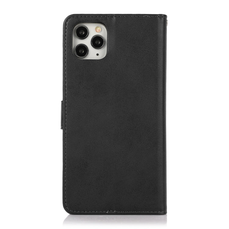 For iPhone 11 Pro Max Calf Texture 2 in 1 Detachable Magnetic Back Cover Horizontal Flip Leather Case with Holder & Card Slots & Wallet & Photo Frame