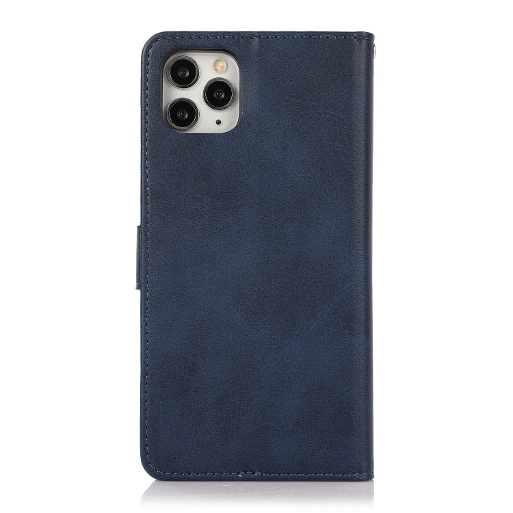 For iPhone 11 Pro Max Calf Texture 2 in 1 Detachable Magnetic Back Cover Horizontal Flip Leather Case with Holder & Card Slots & Wallet & Photo Frame
