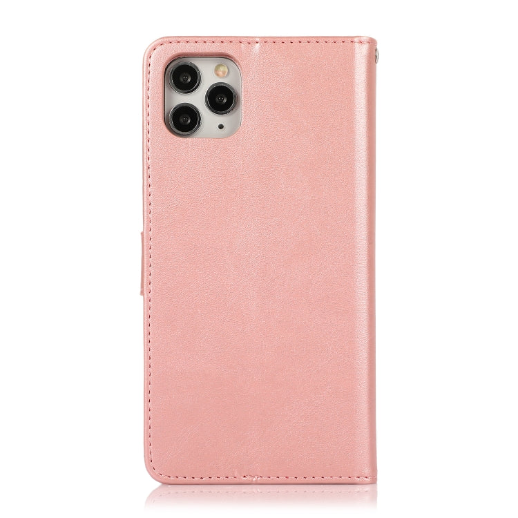 For iPhone 11 Pro Max Calf Texture 2 in 1 Detachable Magnetic Back Cover Horizontal Flip Leather Case with Holder & Card Slots & Wallet & Photo Frame