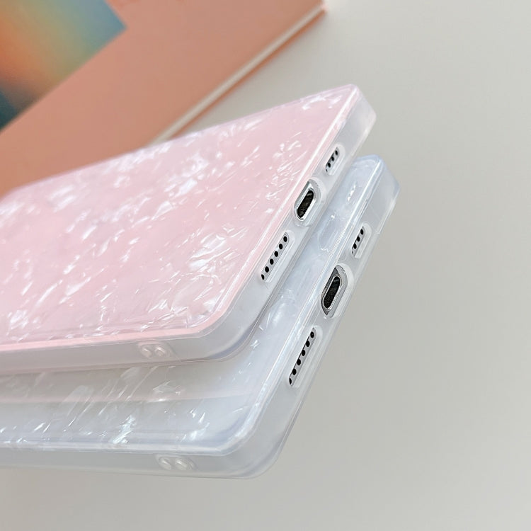For iPhone 11 Pro Max Shell Pattern Straight-Edge Soft TPU Protective Case