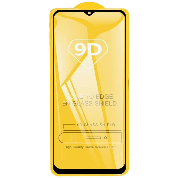 For Samsung Galaxy A22 5G  25 PCS 9D Full Glue Full Screen Tempered Glass Film