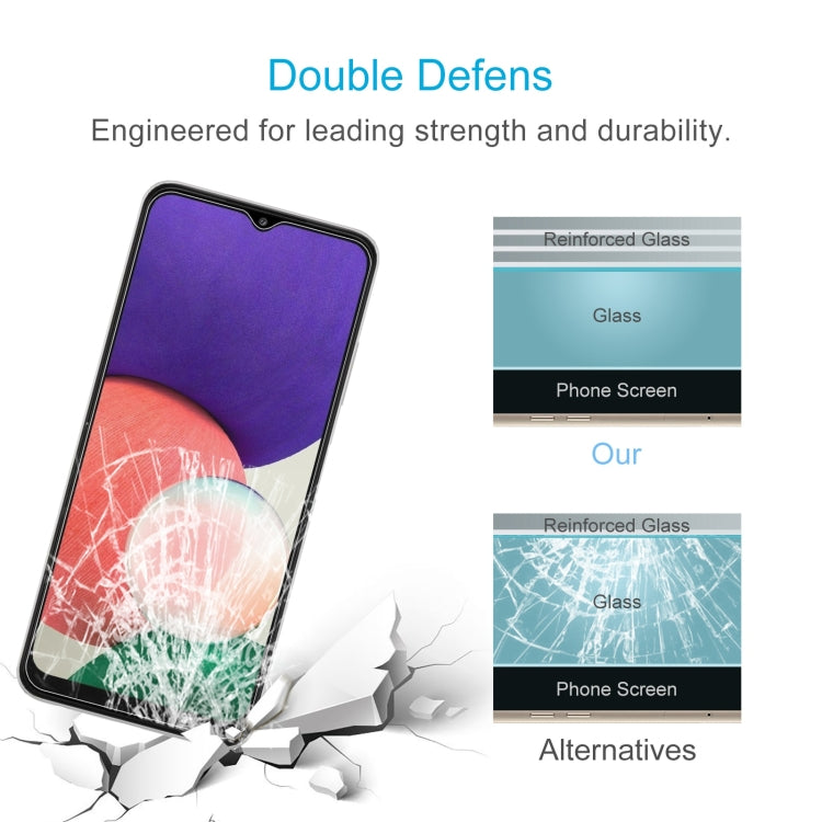 For Samsung Galaxy A22 5G / A23 0.26mm 9H 2.5D Tempered Glass Film