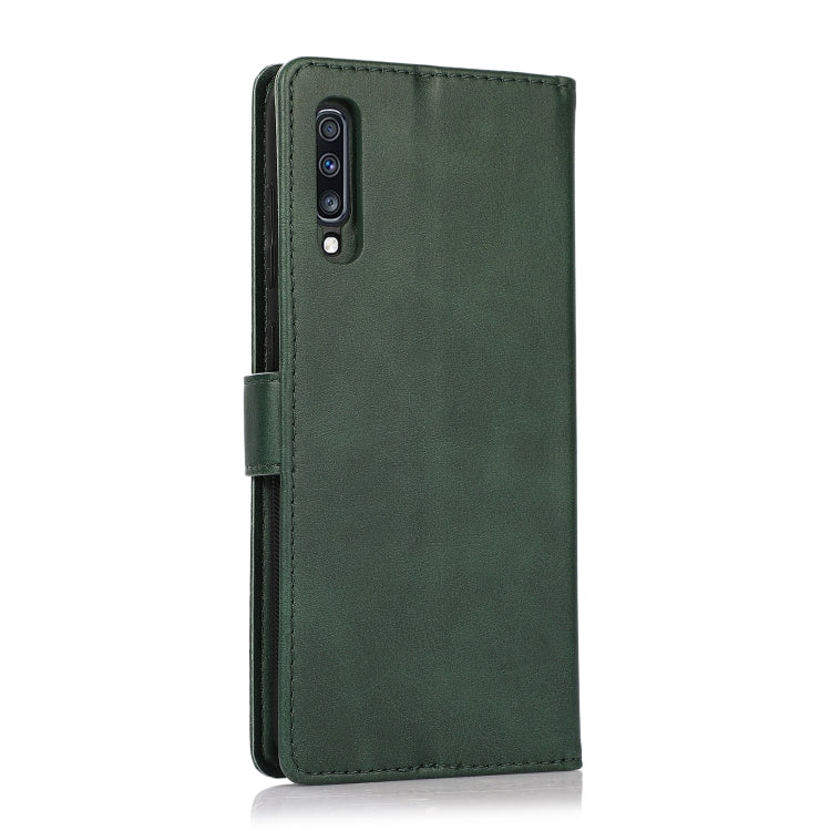 For Samsung Galaxy A50s Calf Texture 2 in 1 Detachable Magnetic Back Cover Horizontal Flip Leather Case with Holder & Card Slots & Wallet & Photo Frame