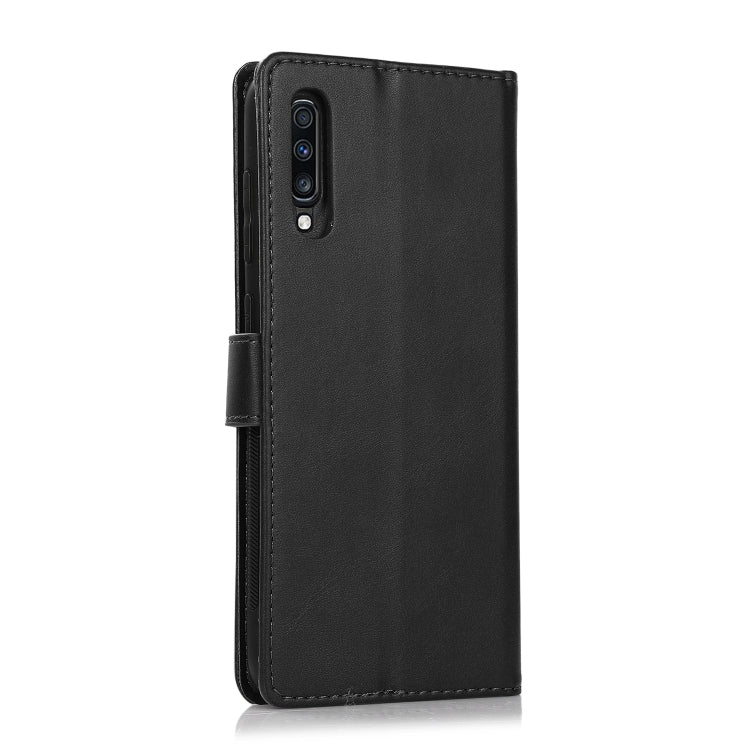 For Samsung Galaxy A50s Calf Texture 2 in 1 Detachable Magnetic Back Cover Horizontal Flip Leather Case with Holder & Card Slots & Wallet & Photo Frame