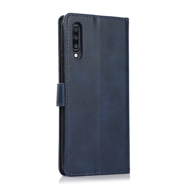 For Samsung Galaxy A50s Calf Texture 2 in 1 Detachable Magnetic Back Cover Horizontal Flip Leather Case with Holder & Card Slots & Wallet & Photo Frame