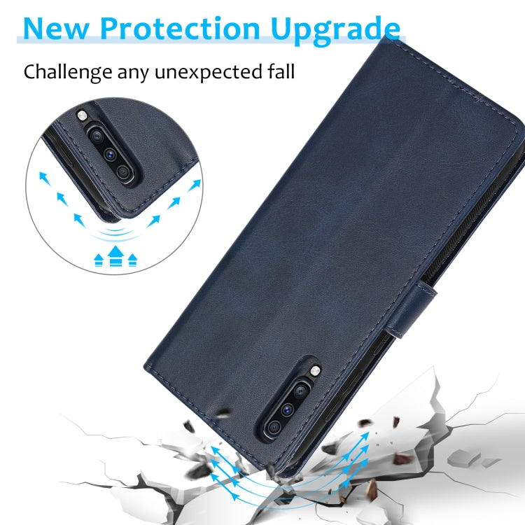 For Samsung Galaxy A70 Calf Texture 2 in 1 Detachable Magnetic Back Cover Horizontal Flip Leather Case with Holder & Card Slots & Wallet & Photo Frame