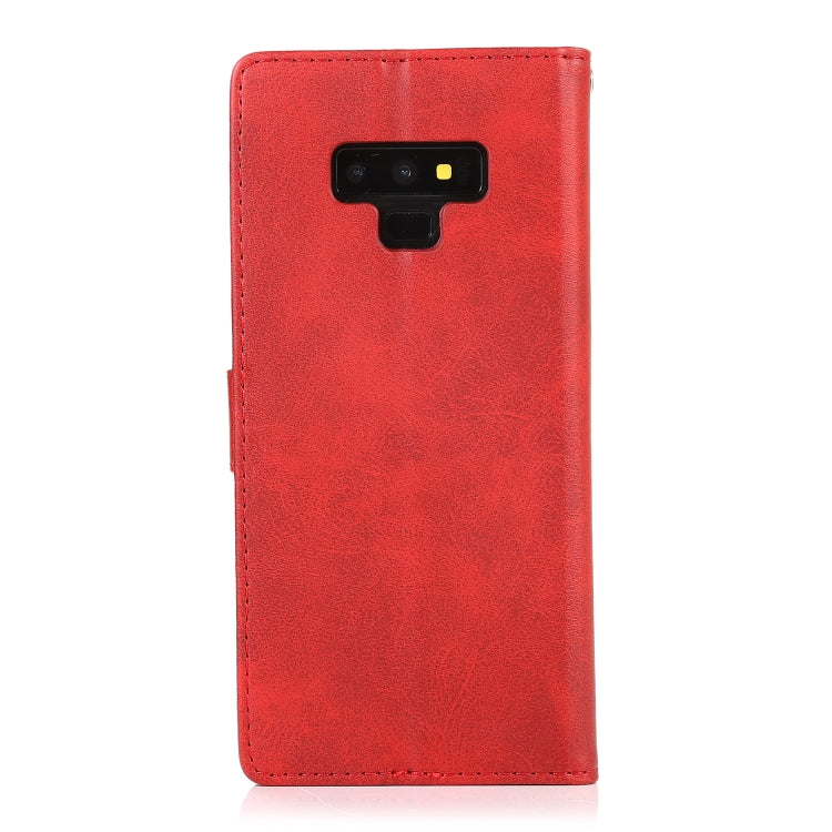 For Samsung Galaxy Note9 Calf Texture 2 in 1 Detachable Magnetic Back Cover Horizontal Flip Leather Case with Holder & Card Slots & Wallet & Photo Frame