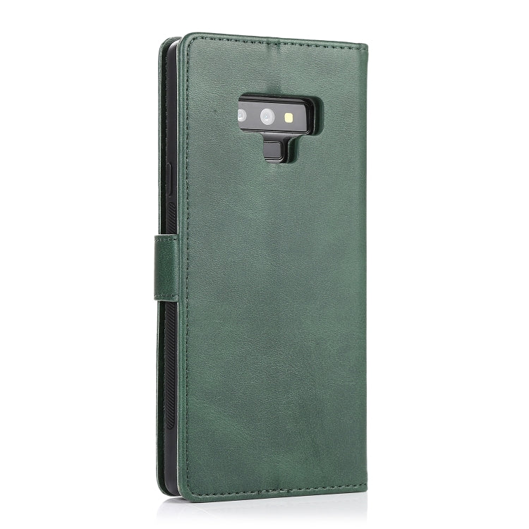 For Samsung Galaxy Note9 Calf Texture 2 in 1 Detachable Magnetic Back Cover Horizontal Flip Leather Case with Holder & Card Slots & Wallet & Photo Frame