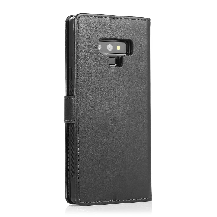 For Samsung Galaxy Note9 Calf Texture 2 in 1 Detachable Magnetic Back Cover Horizontal Flip Leather Case with Holder & Card Slots & Wallet & Photo Frame