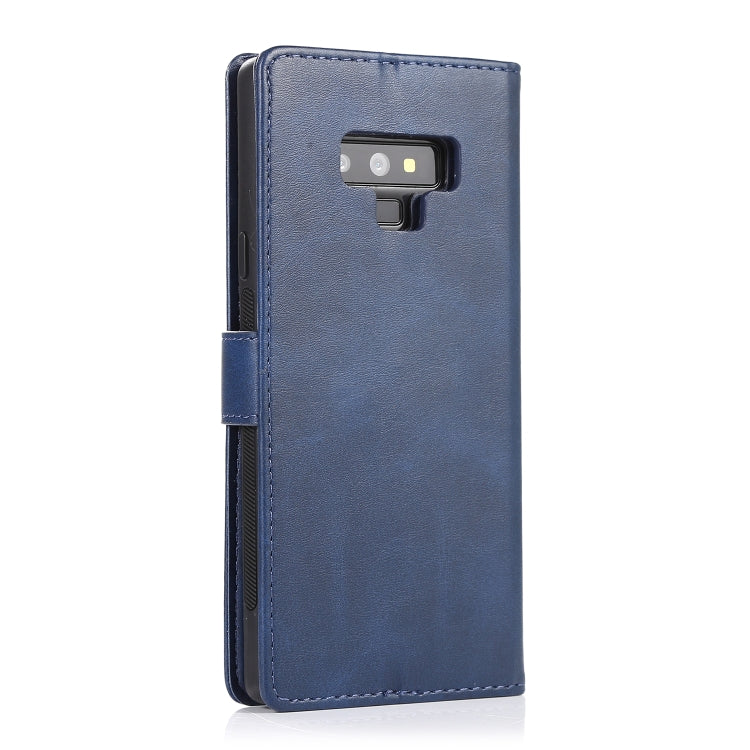 For Samsung Galaxy Note9 Calf Texture 2 in 1 Detachable Magnetic Back Cover Horizontal Flip Leather Case with Holder & Card Slots & Wallet & Photo Frame