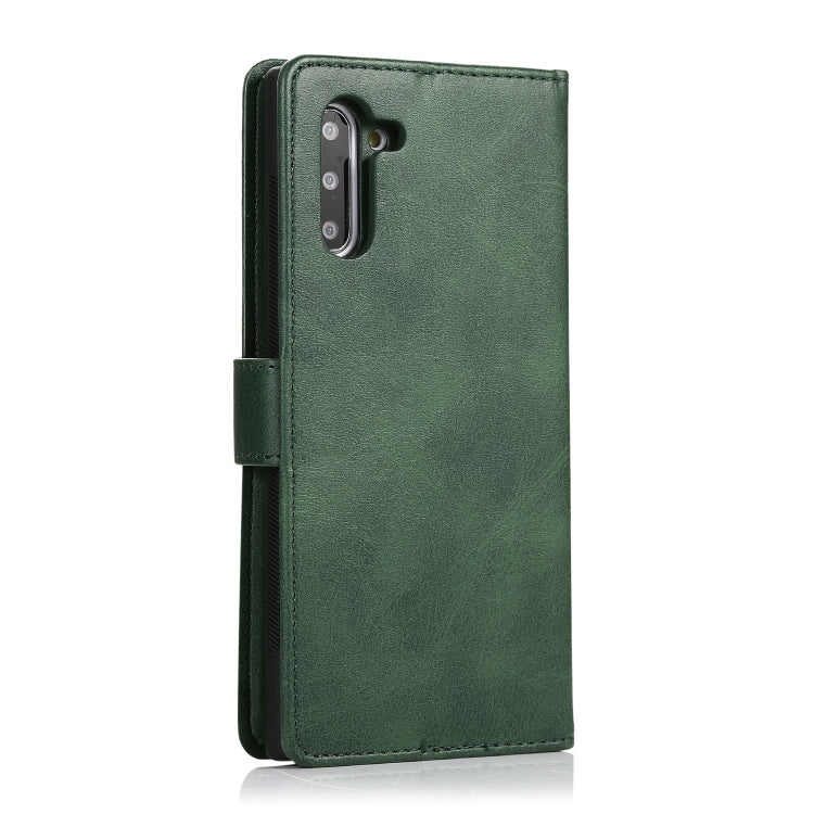 For Samsung Galaxy Note10 Calf Texture 2 in 1 Detachable Magnetic Back Cover Horizontal Flip Leather Case with Holder & Card Slots & Wallet & Photo Frame