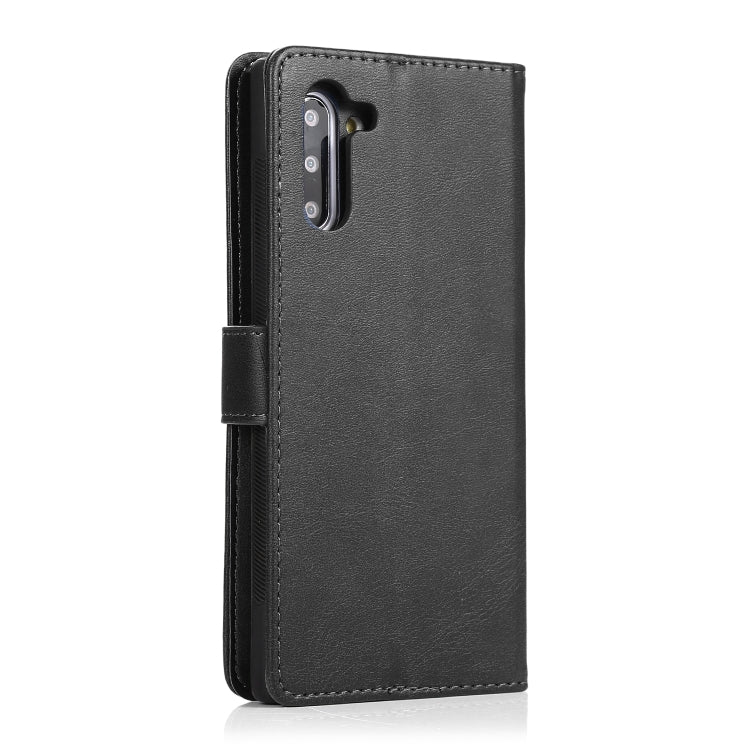 For Samsung Galaxy Note10 Calf Texture 2 in 1 Detachable Magnetic Back Cover Horizontal Flip Leather Case with Holder & Card Slots & Wallet & Photo Frame