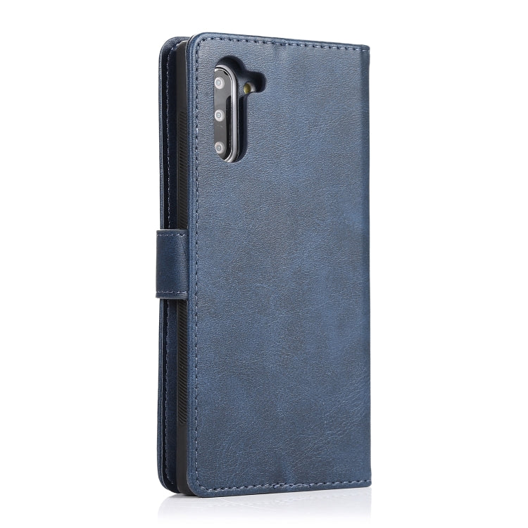 For Samsung Galaxy Note10 Calf Texture 2 in 1 Detachable Magnetic Back Cover Horizontal Flip Leather Case with Holder & Card Slots & Wallet & Photo Frame