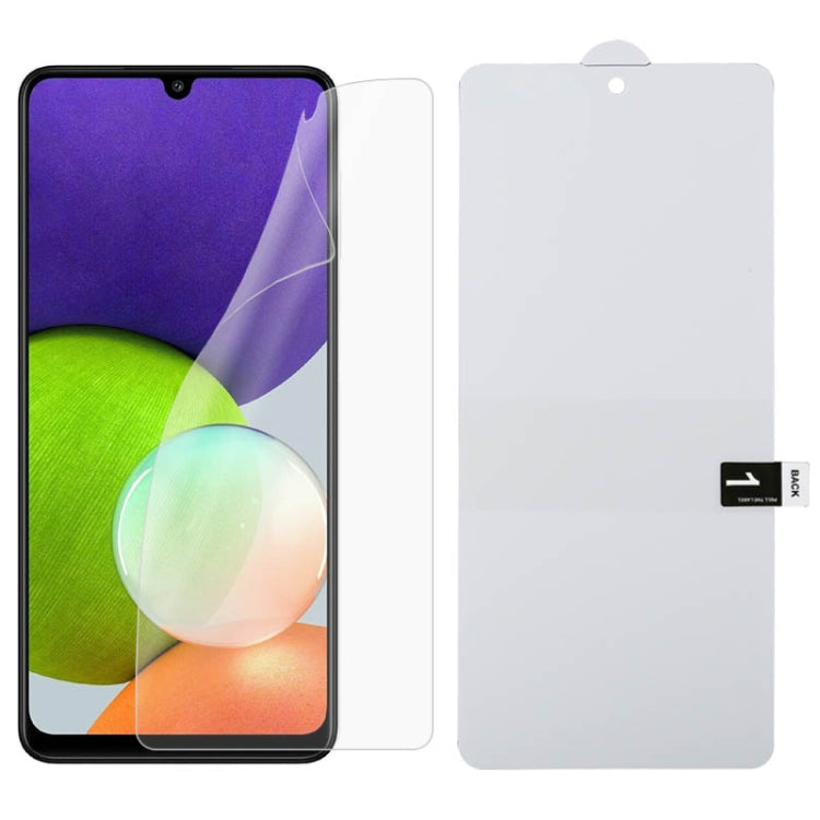 For Samsung Galaxy A22 4G Full Screen Protector Explosion-proof Front Hydrogel Film