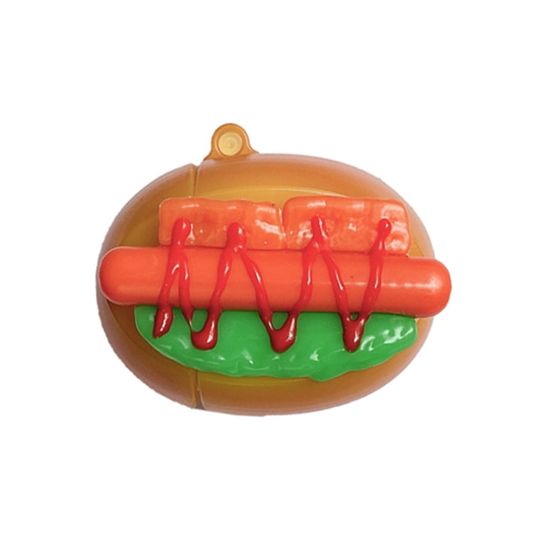 Ham Bread Shape Silicone Wireless Earphone Protective Case For AirPods Pro
