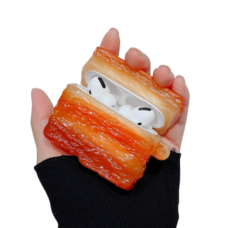 Pork Belly Shape Silicone Wireless Earphone Protective Case For AirPods Pro