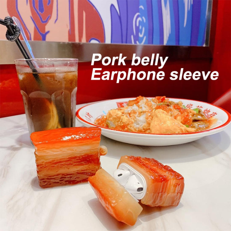 Pork Belly Shape Silicone Wireless Earphone Protective Case For AirPods Pro