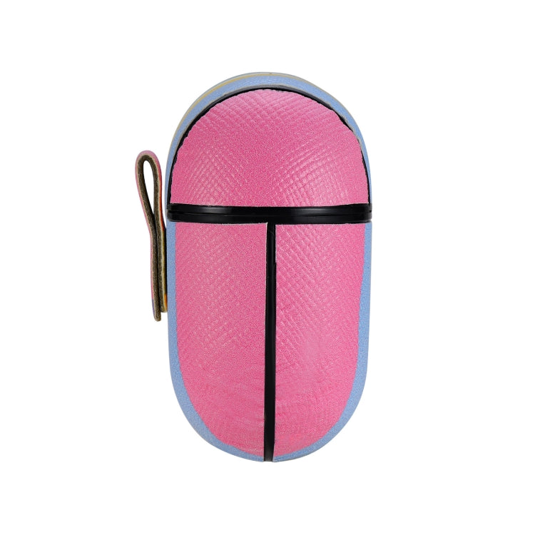 Rainbow Skin Sticking Earphone Protective Case with Hook For AirPods 1 / 2