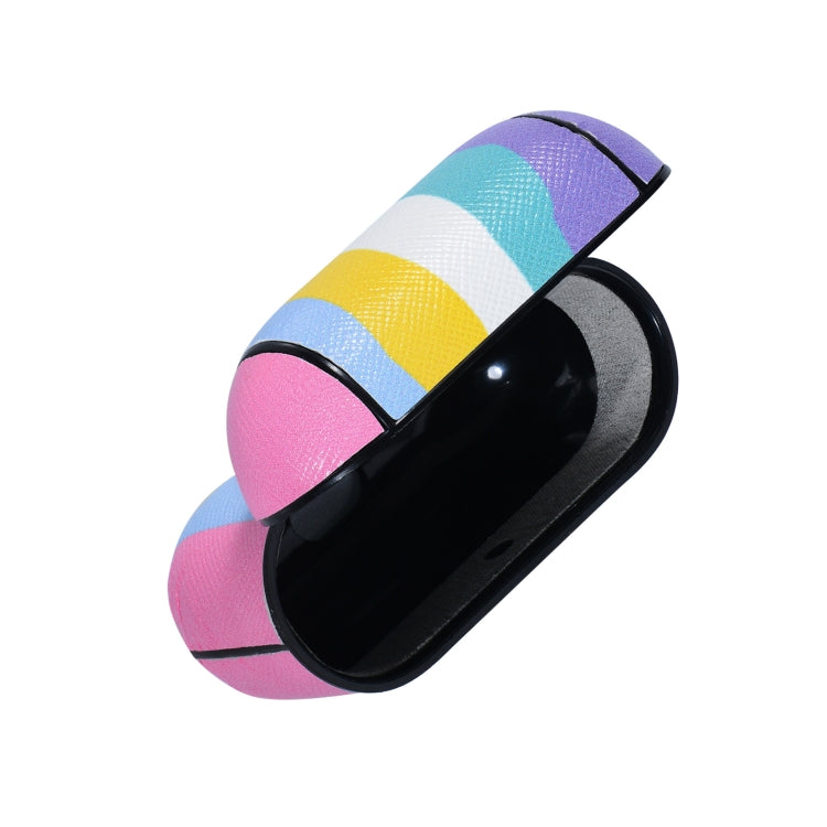 Rainbow Skin Sticking Earphone Protective Case with Hook For AirPods Pro