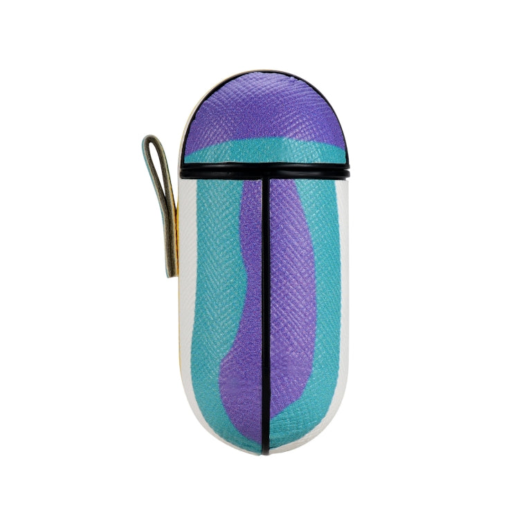Rainbow Skin Sticking Earphone Protective Case with Hook For AirPods Pro