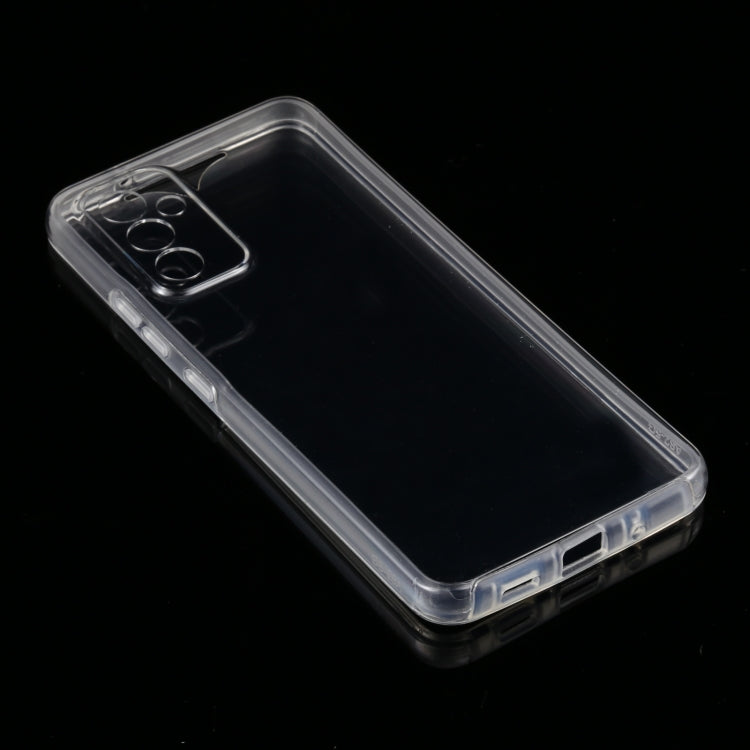 For Samsung Galaxy A82 5G PC+TPU Ultra-thin Double-sided Full Coverage Transparent Soft Case