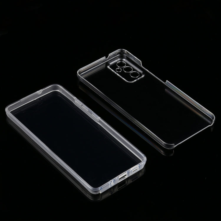 For Samsung Galaxy A82 5G PC+TPU Ultra-thin Double-sided Full Coverage Transparent Soft Case