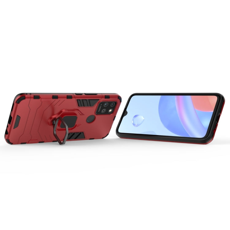 For Honor Play 5T Shockproof PC + TPU Protective Case with Magnetic Ring Holder