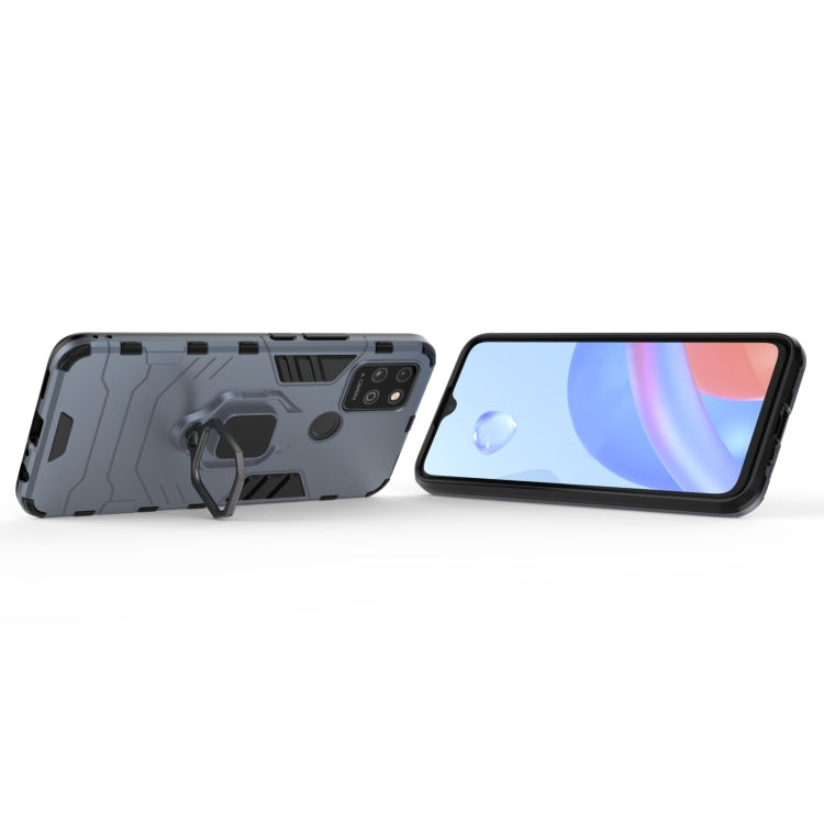 For Honor Play 5T Shockproof PC + TPU Protective Case with Magnetic Ring Holder