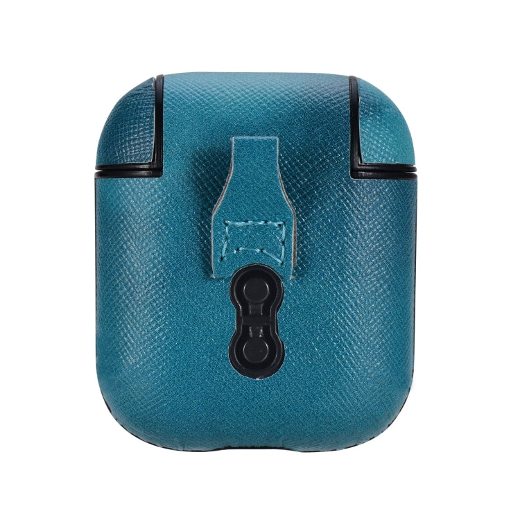 Watercolor Skin Sticking Earphone Protective Case with Hook For AirPods 1 / 2