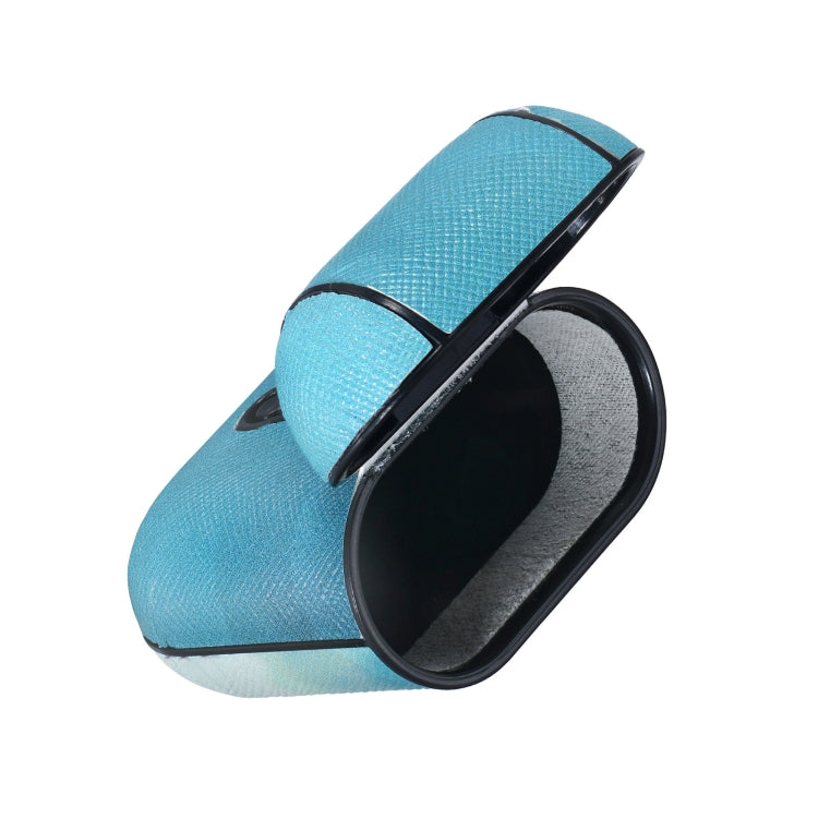 Watercolor Skin Sticking Earphone Protective Case with Hook For AirPods 1 / 2