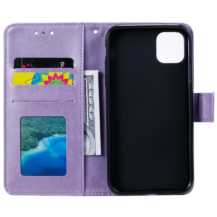 For Samsung Galaxy A22 5G Totem Flower Embossed Horizontal Flip TPU + PU Leather Case with Holder & Card Slots & Wallet