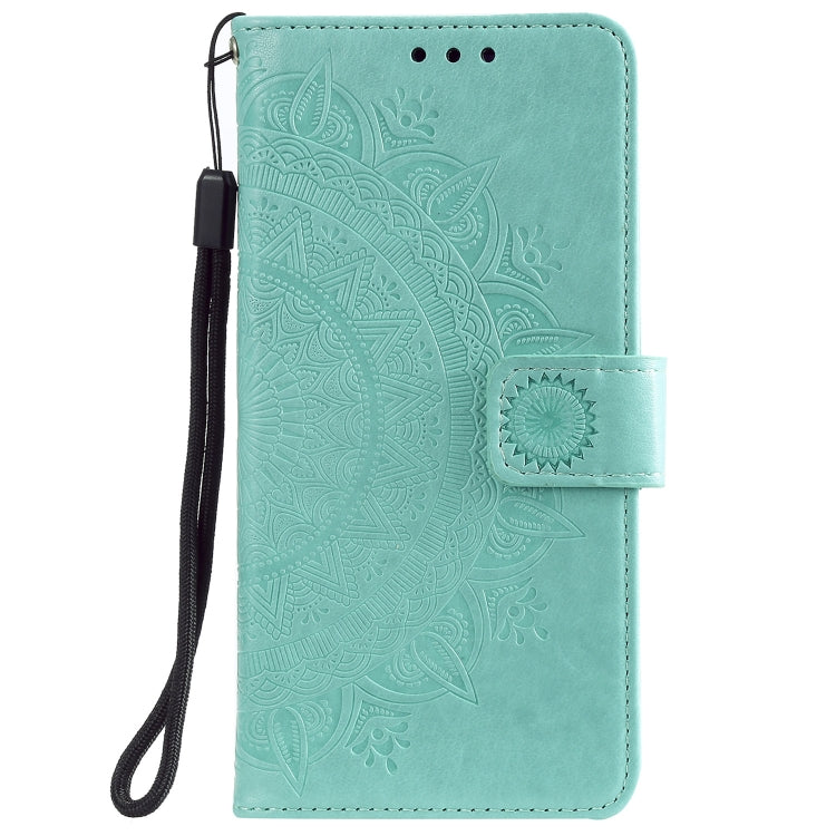 For Motorola Moto E7 Power Totem Flower Embossed Horizontal Flip TPU + PU Leather Case with Holder & Card Slots & Wallet