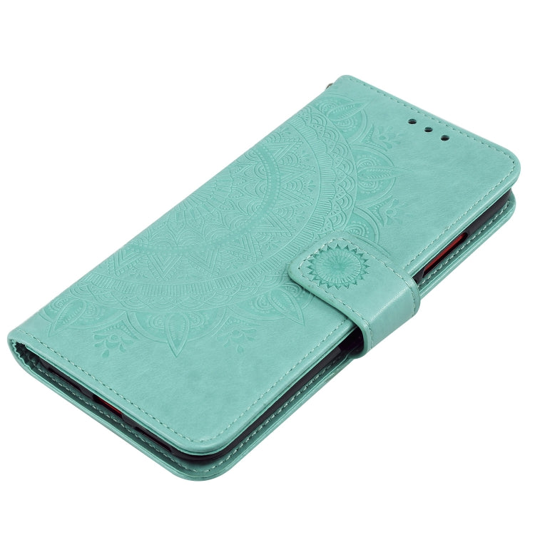 For Motorola Moto E7 Power Totem Flower Embossed Horizontal Flip TPU + PU Leather Case with Holder & Card Slots & Wallet