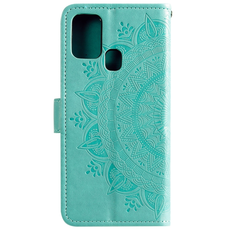 For Motorola Moto G10 / G30 Totem Flower Embossed Horizontal Flip TPU + PU Leather Case with Holder & Card Slots & Wallet