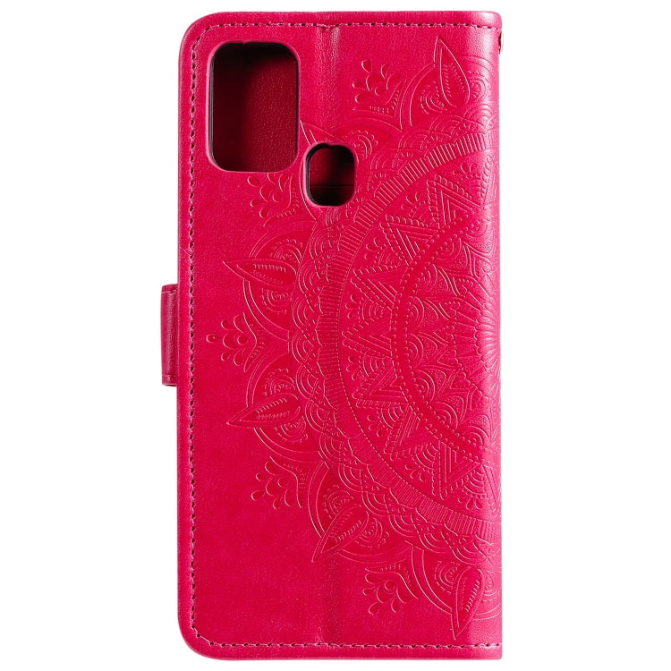 For Motorola Moto G10 / G30 Totem Flower Embossed Horizontal Flip TPU + PU Leather Case with Holder & Card Slots & Wallet