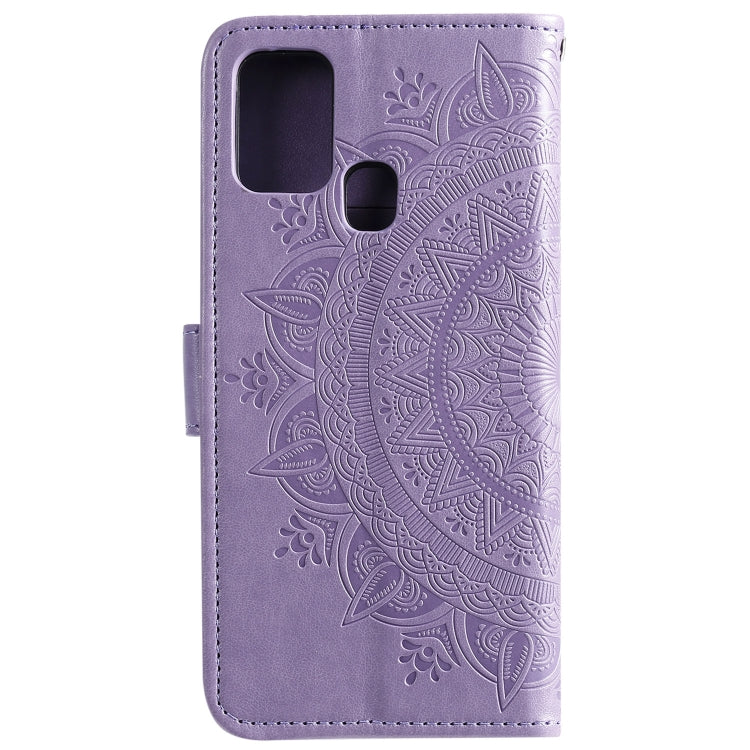 For Motorola Moto G50 Totem Flower Embossed Horizontal Flip TPU + PU Leather Case with Holder & Card Slots & Wallet