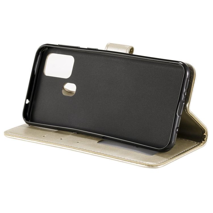 For Motorola Moto G50 Totem Flower Embossed Horizontal Flip TPU + PU Leather Case with Holder & Card Slots & Wallet