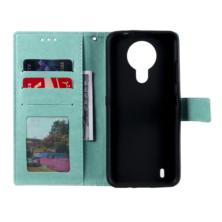 For Nokia 1.4 Totem Flower Embossed Horizontal Flip TPU + PU Leather Case with Holder & Card Slots & Wallet