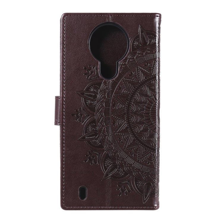 For Nokia 1.4 Totem Flower Embossed Horizontal Flip TPU + PU Leather Case with Holder & Card Slots & Wallet