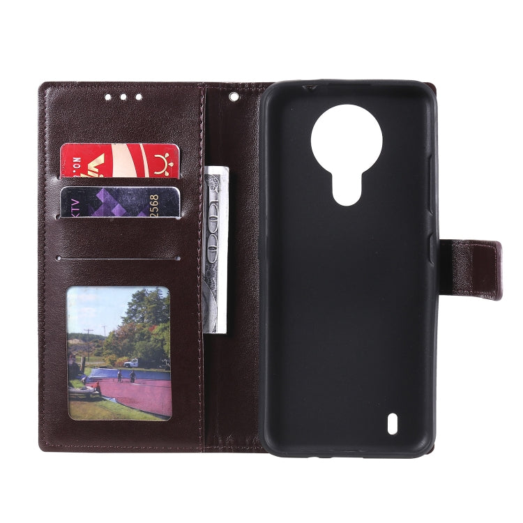 For Nokia 1.4 Totem Flower Embossed Horizontal Flip TPU + PU Leather Case with Holder & Card Slots & Wallet